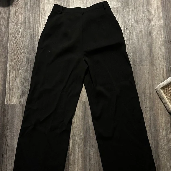 CIDER wide leg black trousers - Picture 2 of 2